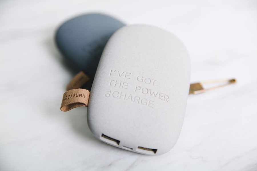 Аккумулятор внешний toCHARGE светло-серый KREAFUNK KFSK78 - Вид №6