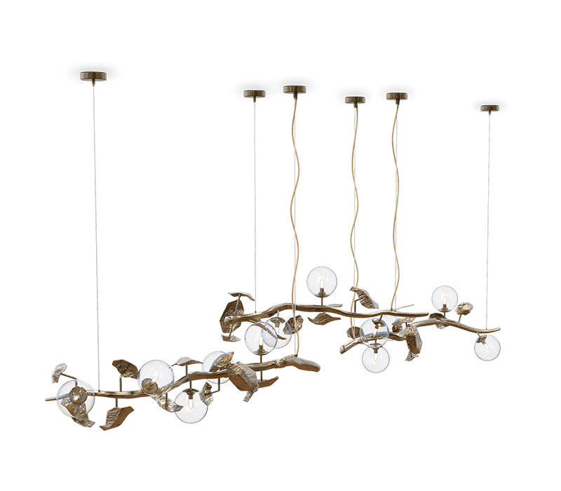 0-179 Подвесной светильник Hera с патиной Boca Do Lobo  - Вид №6