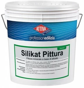 ATTIVA Минеральная краска на силикатной основе Smalti e pitture