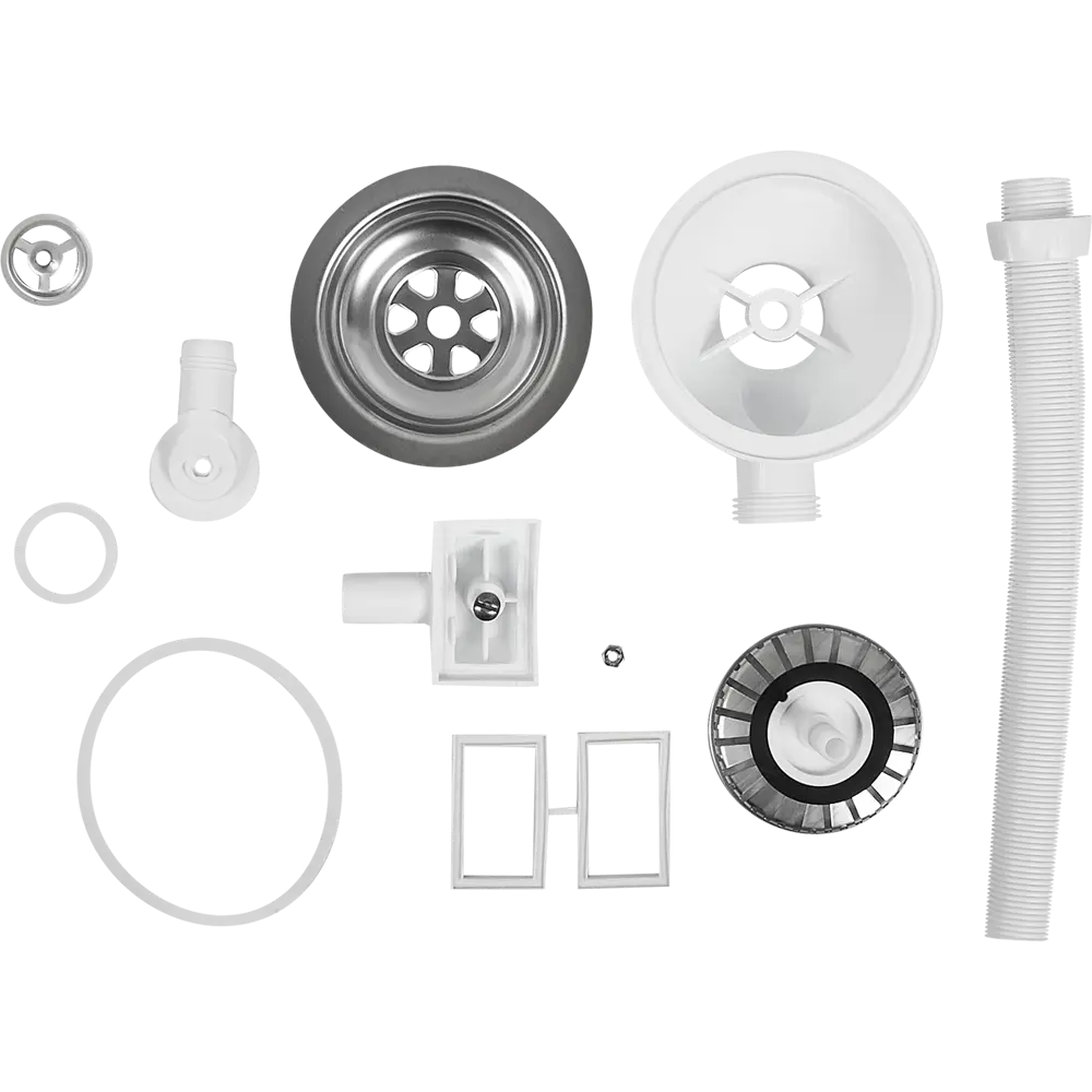 Выпуск для мойки Wirquin с переливом ø90 мм STLM-2203670 - Вид №3