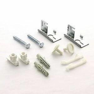 Комплект кронштейнов с заглушкой, воздухоотводчиком VOGEL&NOOT для крепления радиаторов (тип KV) низ