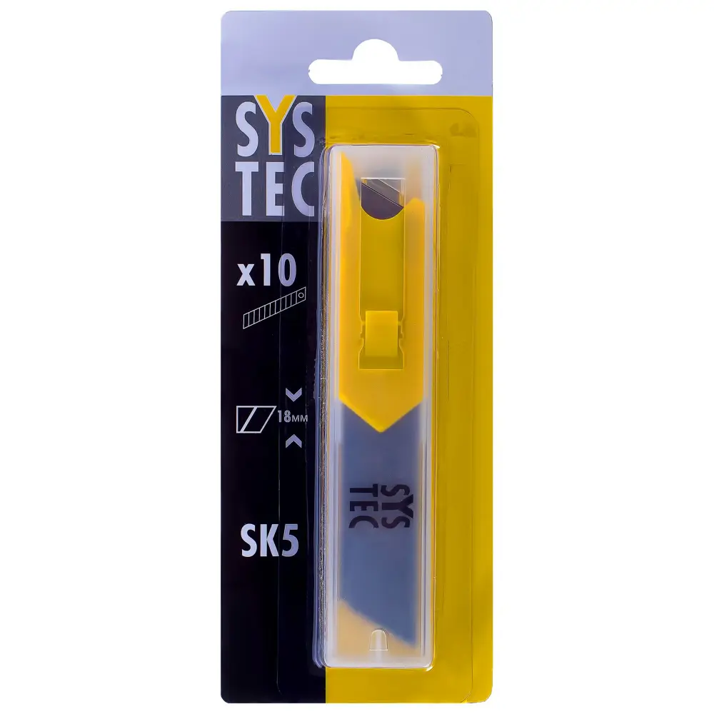 Лезвия для ножа Systec 18 мм, 10 шт STLM-2046192 - Вид №1