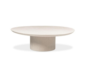 Низкий гипсовый журнальный столик