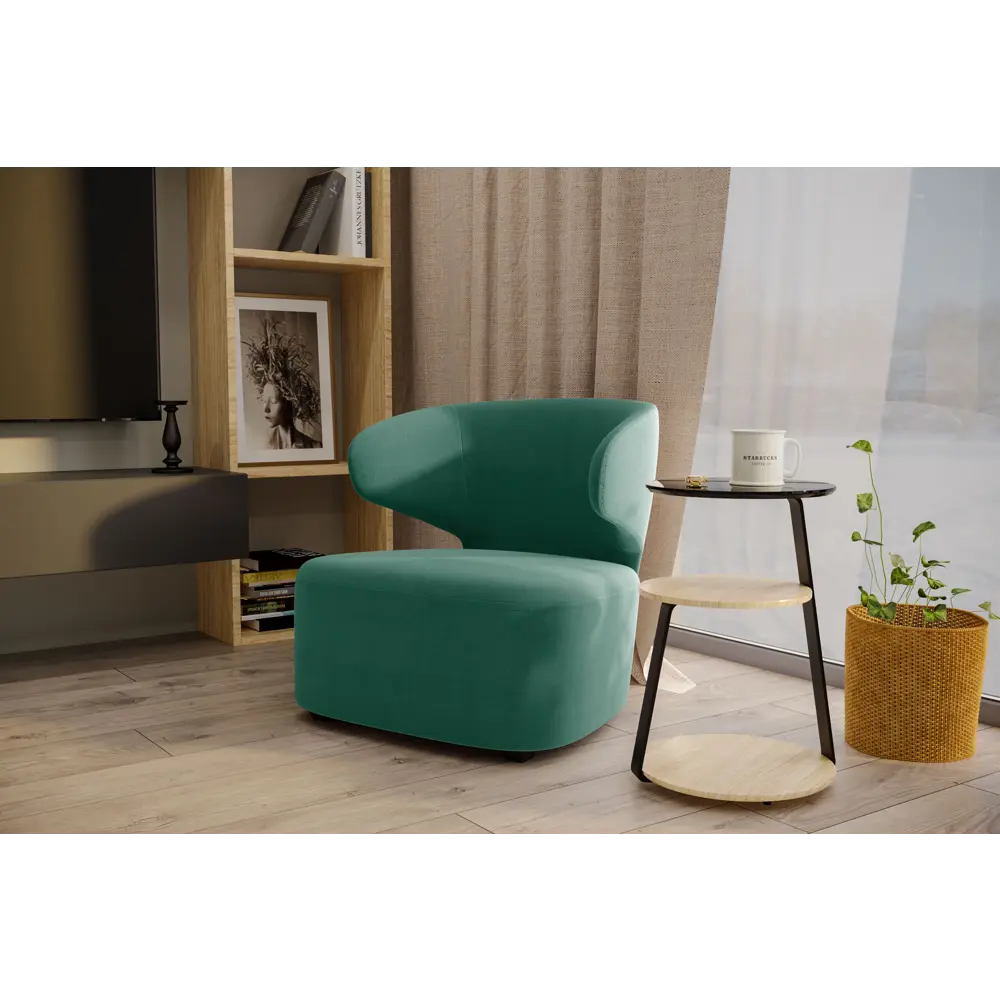Кресло полиэстер Ицар 79x82x72 см цвет зеленый Camaro 99 87557055 STLM-2103791 SEASONS  - Вид №4