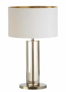 Настольная лампа Lisle Cognac Crystal от RVAstley 5322 RVASTLEY КЛАССИЧЕСКИЕ 061941 Белый;прозрачный