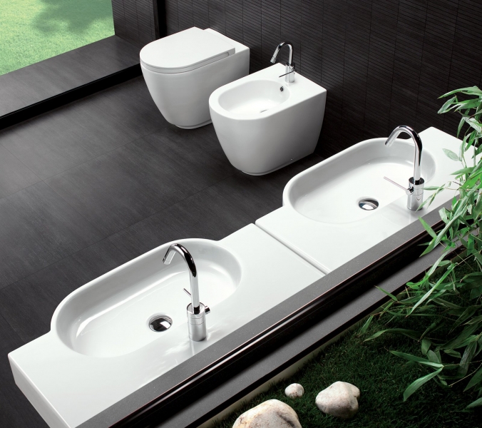 Y0UP01 Умывальник Площадь 81x45 Hatria 