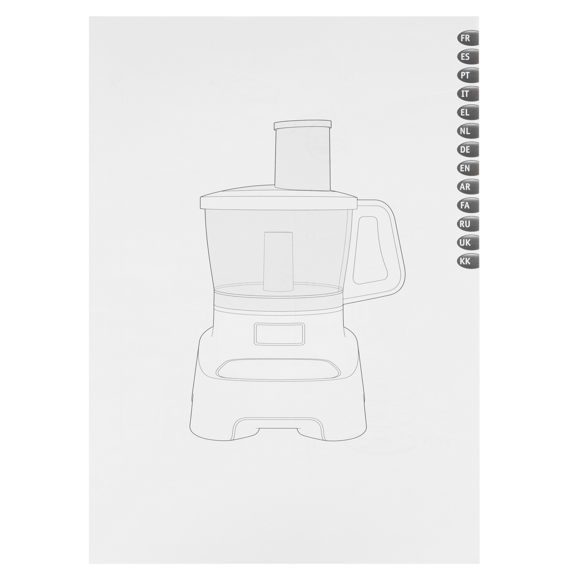 5301778 Кухонный комбайн Moulinex FP827E10 серебристый STDN-0021786 - Вид №9