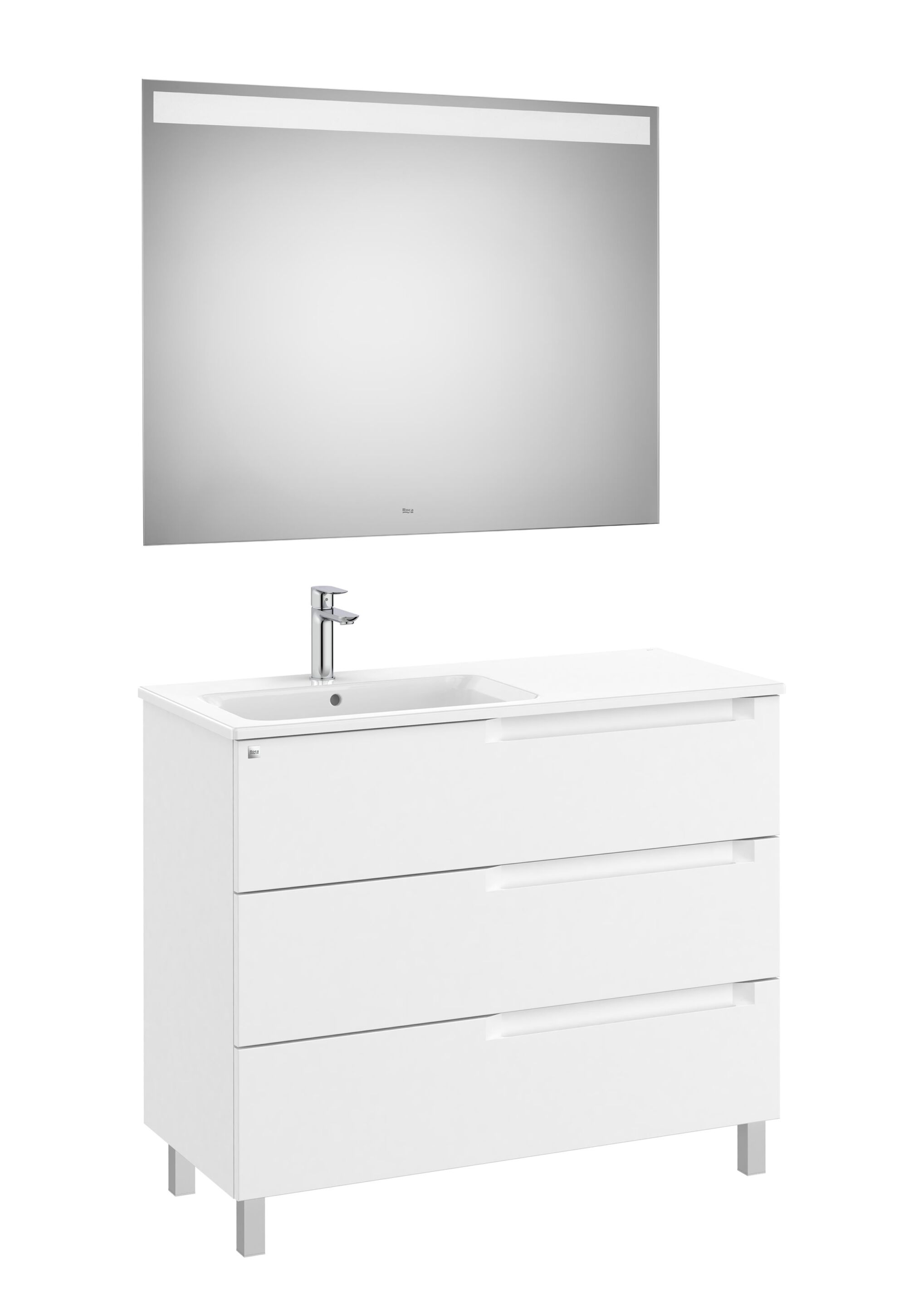 Деревянный напольный умывальник с зеркалом Roca Aleyda ARCH-00106137 - Вид №55