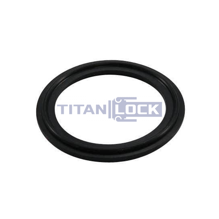 Уплотнение CLAMP DN80 EPDM (черный), DIN TL80EP-C TITAN LOCK 