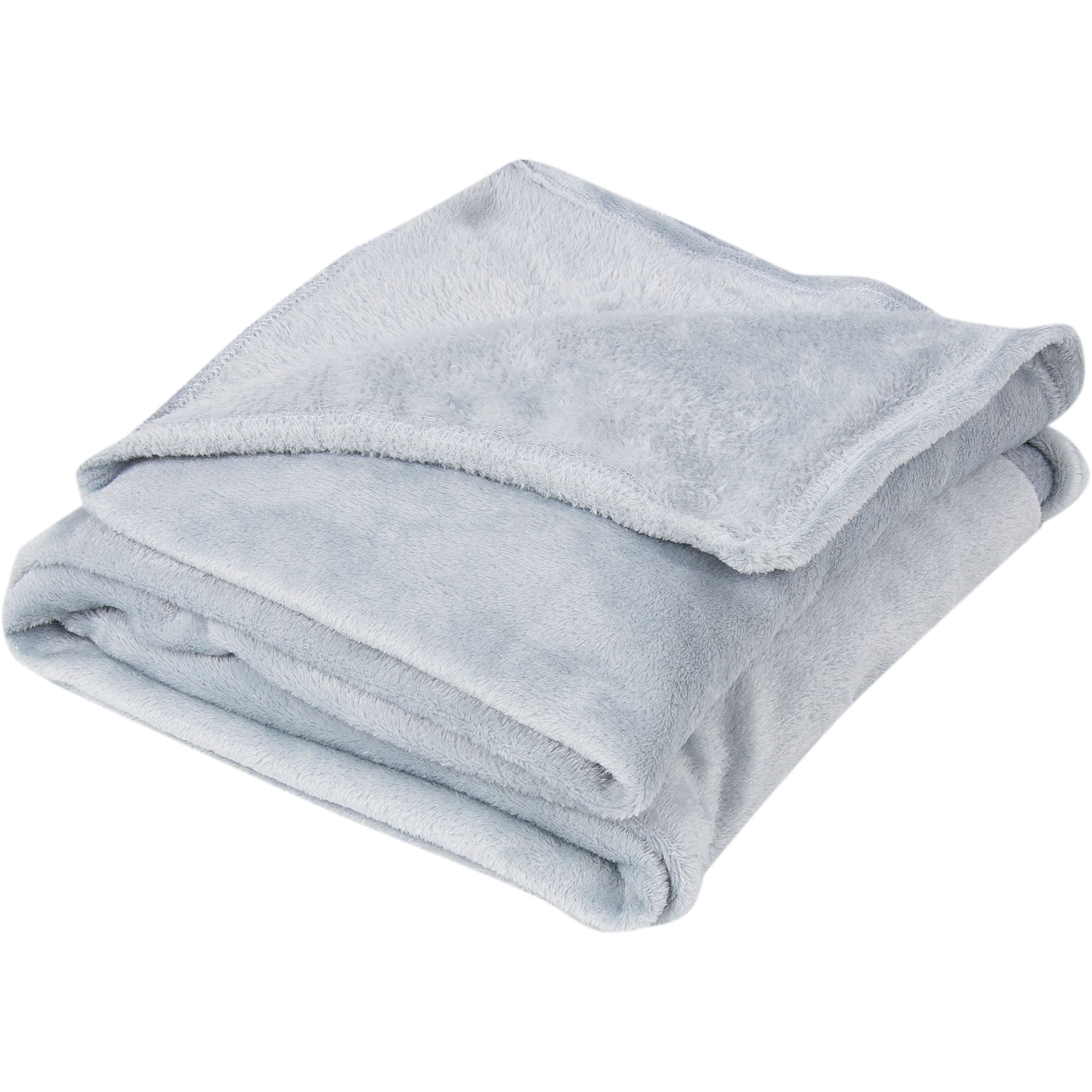 83024974 Плед 140x200 см микрофибра цвет серый Нет Santreyd  - Вид №2