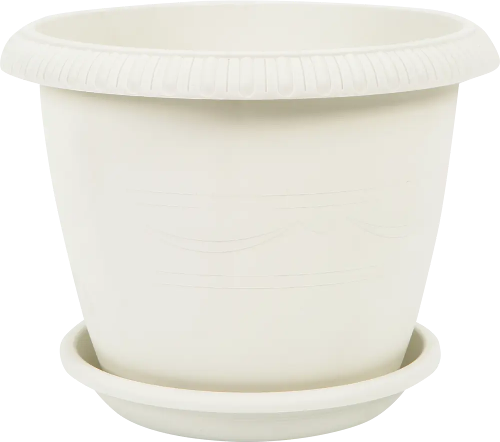 ТЕК.А.ТЕК Горшок Le Jardin серый 5.5 л для декоративных растений 11952234