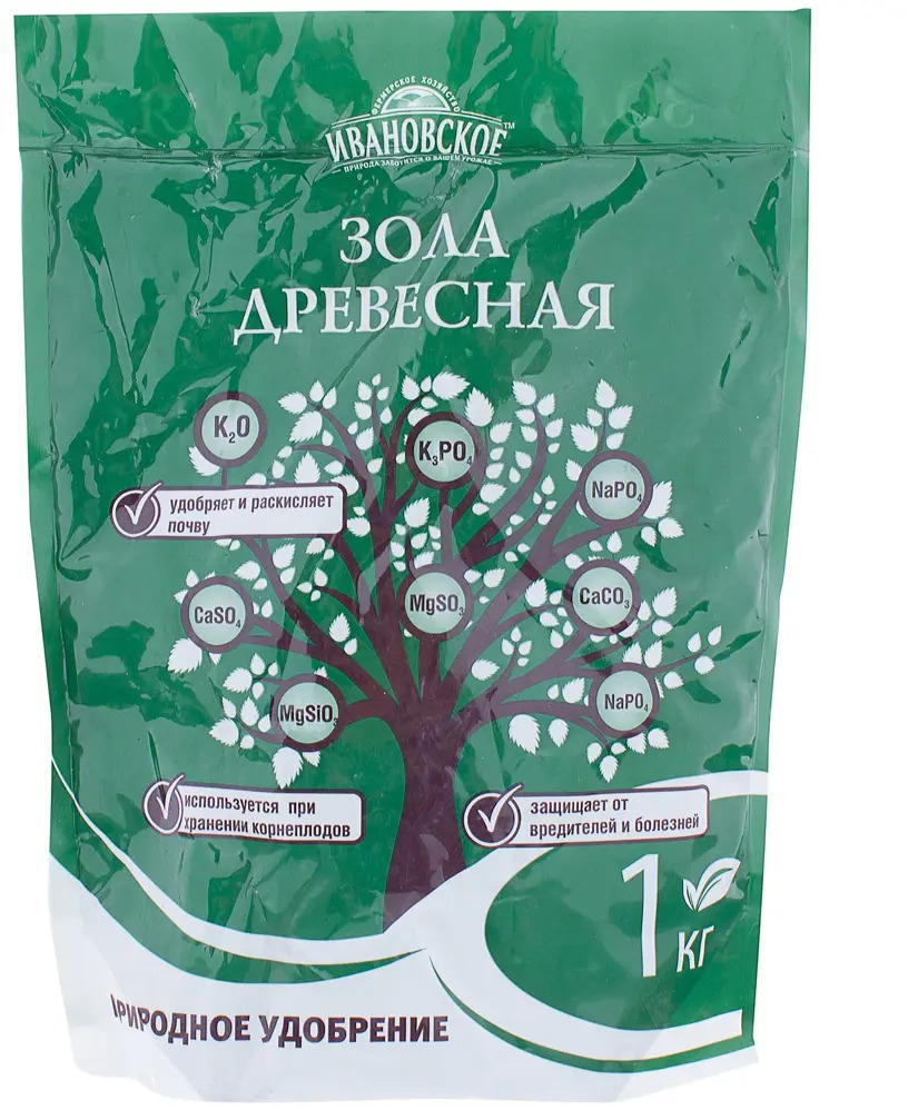 18399398 Удобрение Зола древесная 1 кг STLM-0010677