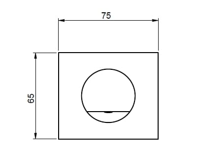 Однорычажный смеситель для душа из нержавеющей стали Rubinetterie Frattini Borgia ARCH-00144437 - Вид №2