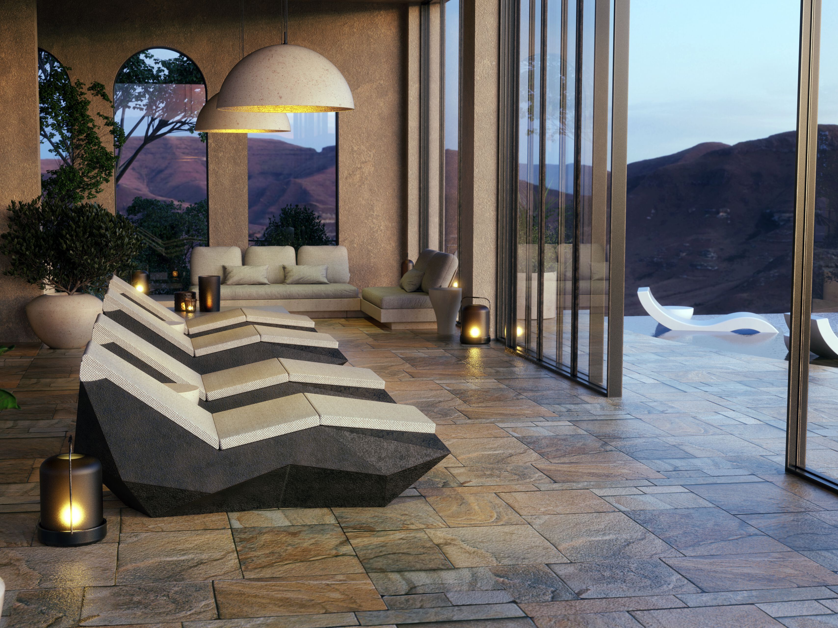 Садовая кровать из стекловолокна GANSK ARCH-00016809 - Вид №3