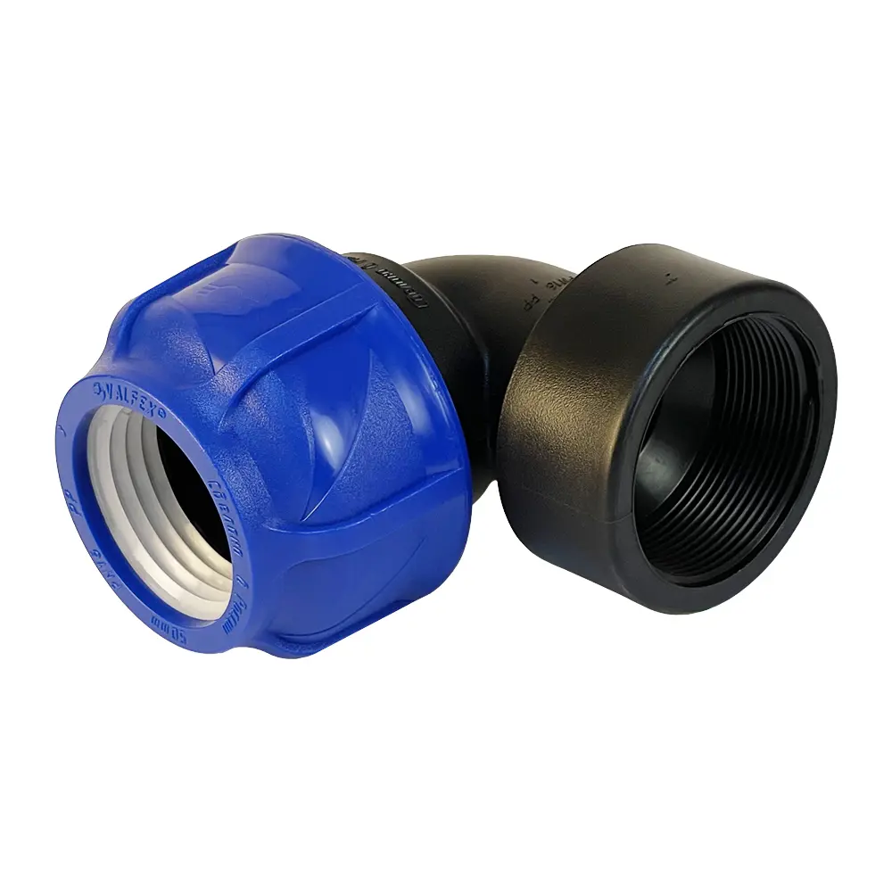 Отвод комбинированный 90° ПНД Valfex 2"x50 мм ВР 1210012350200 87469044 STLM-2048452 