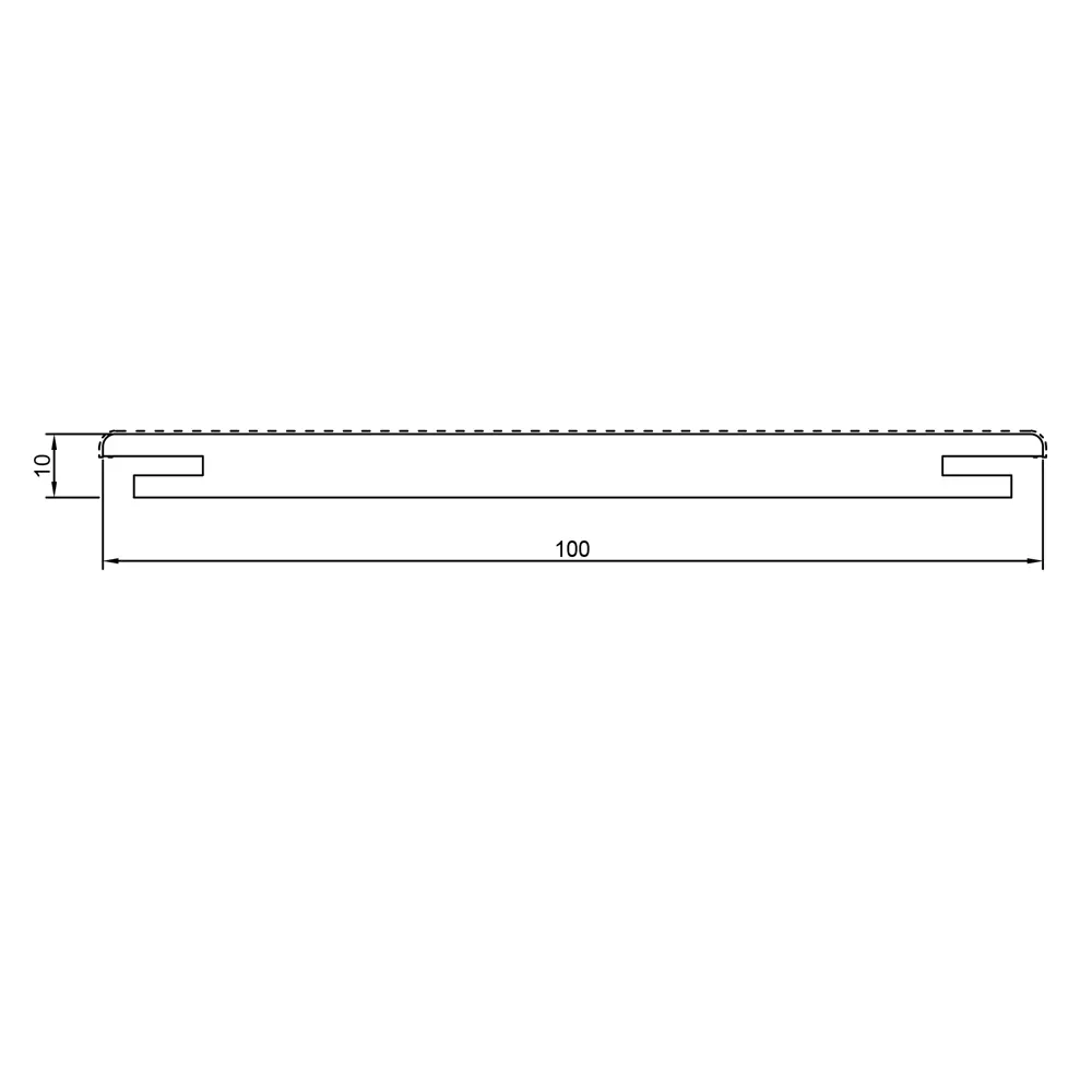 Добор телескопический Сканди 10х100x2150 мм эмаль цвет слоновая кость VELLDORIS STLM-2162807 - Вид №2