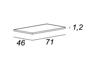 Мебель для ванной CEZARES BELLAGIO 70 Rovere Tabacco - Вид №6