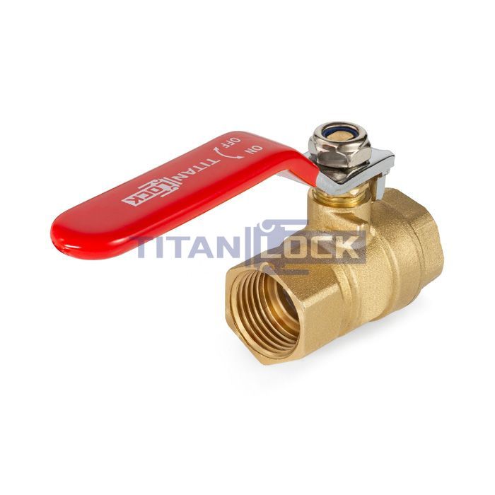 2in, шаровый кран, резьба BSP, латунь TL200BVBR TITAN LOCK  - Вид №3