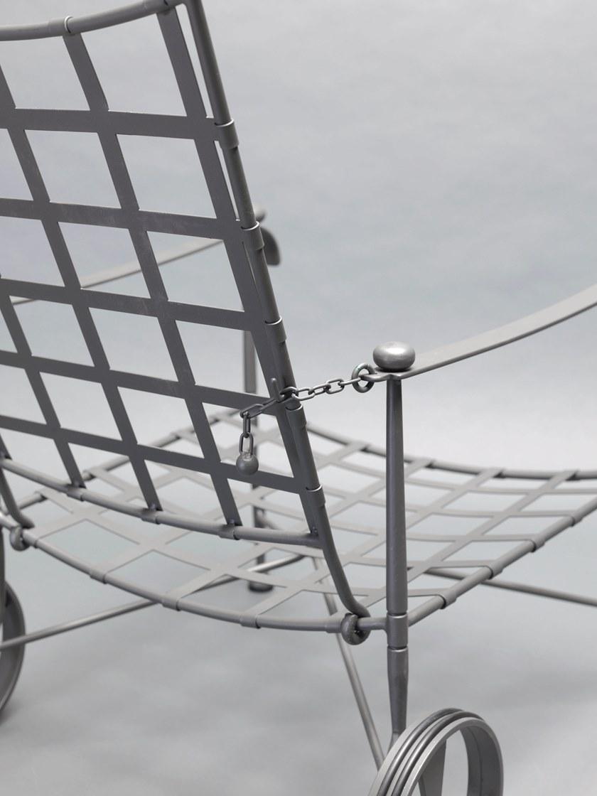 OFFICINACIANI Садовое кресло из железа с подлокотниками Intreccio Gf4004ar  - Вид №1