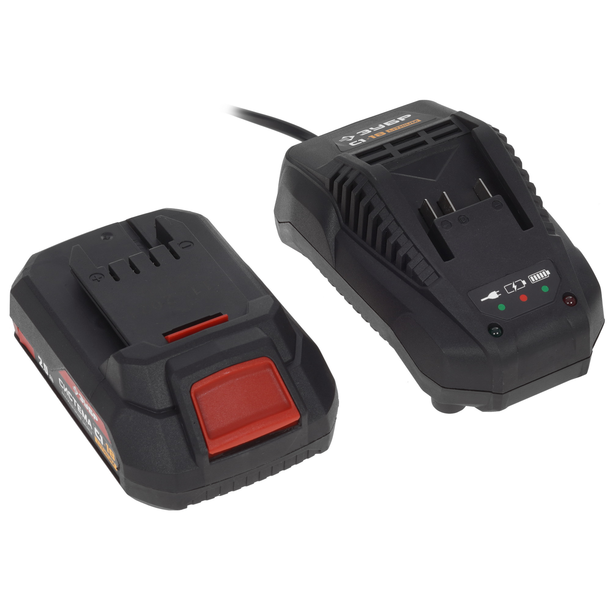 Дрель-шуруповерт Зубр ДШЛ-185-22 С1-18 18V 9909098 STDN-0124124 - Вид №6