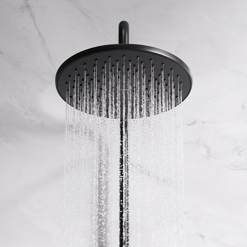 F0780222 душ.система: верхн.душ 220мм ручной душ 120 мм 3 функции душ.штанга 1030-1460 мм AM.PM Like - Вид №6