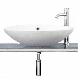 46094 Накладная раковина на столешницу  овальная Bagno Sasso