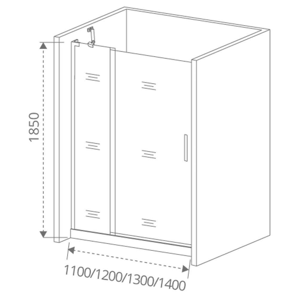 Santreyd Makiato - Душевое ограждение премиум-класса с распашной дверью 84541286 STLM-0051714 - Вид №7