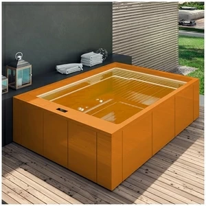 Бассейн Gruppo Treesse Muse Plus-V212I-O прямоугольный встроенный оранжевый