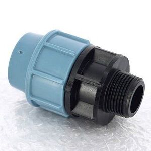 Муфта обжим-Н 63 x 2" для труб ПНД UNIDELTA