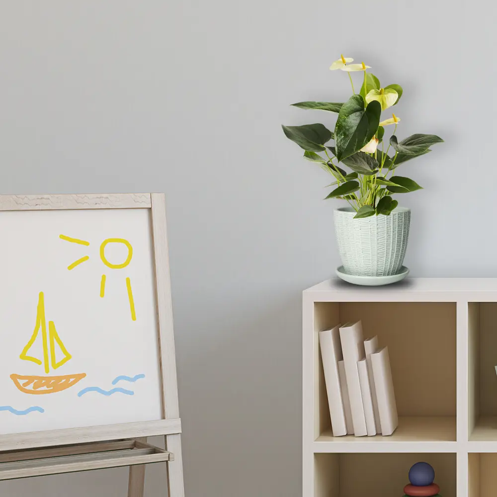 Santreyd Горшок «Метро» бетонный с рельефной фактурой для комнатных растений 82113262 STLM-0019376 - Вид №2