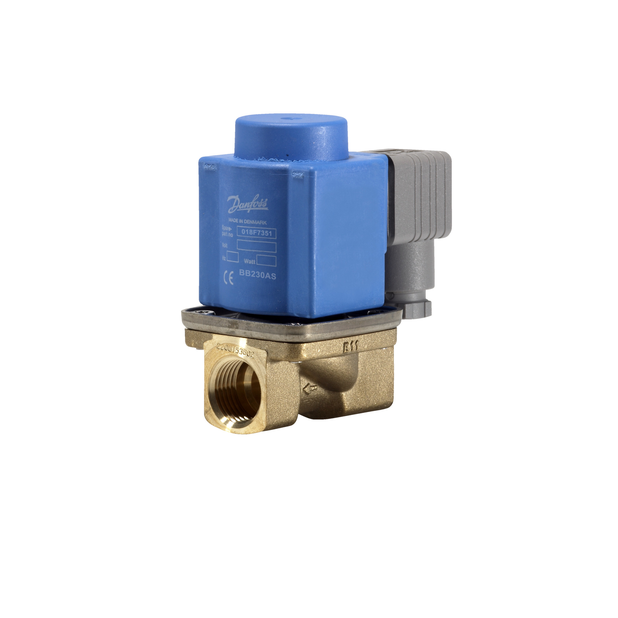 Danfoss EV220B — двухходовые электромагнитные клапаны для общей промышленности Клапан электромагнитный EV220B 032U7152  - Вид №22