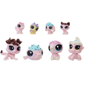 E0397 Hasbro Littlest Pet Shop Литлс Пет Шоп Набор игрушек 8 Зефирных Петов Littlest Pet Shop Hasbro