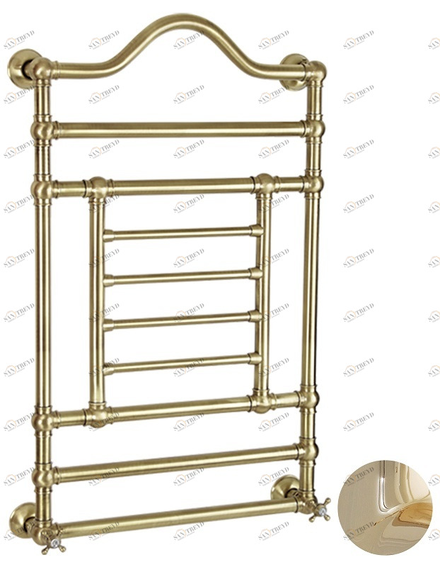 Полотенцесушитель MIGLIORE Edward ML.EDW-EL.510.DO 107 x 60 см - золото, провод слева 