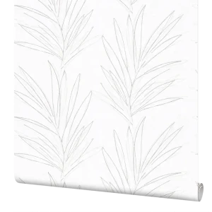 Обои флизелиновые Palitra Life Ipanema белые 1.06 м PL72066-12