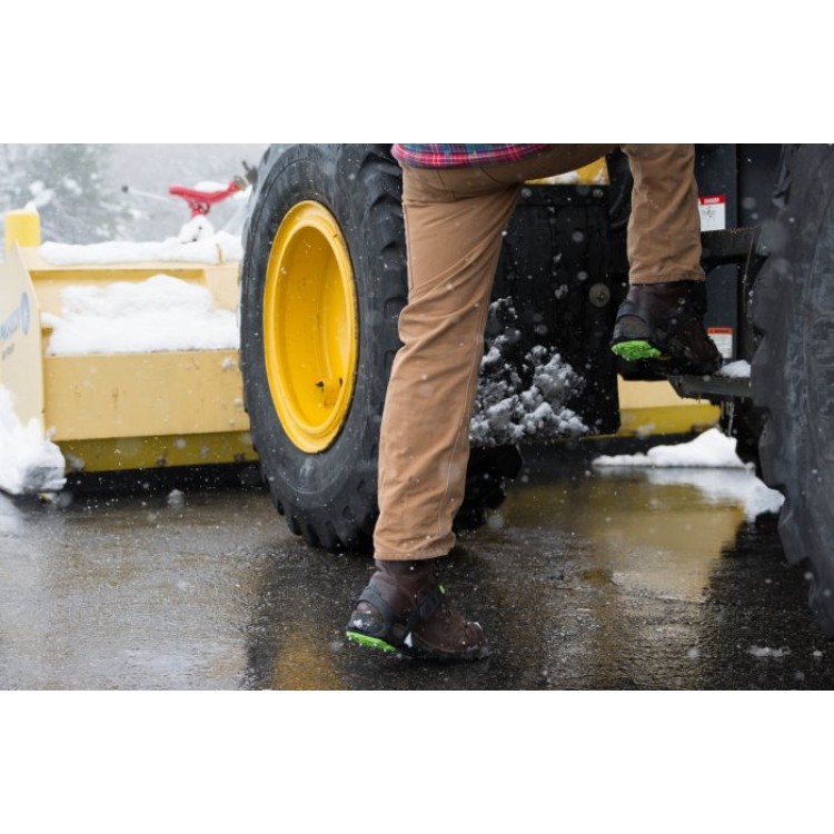 HEEL-700 STABIL Ледоход каблук на ботинок- STABIL icers Heel Черный-зеленый  - Вид №1