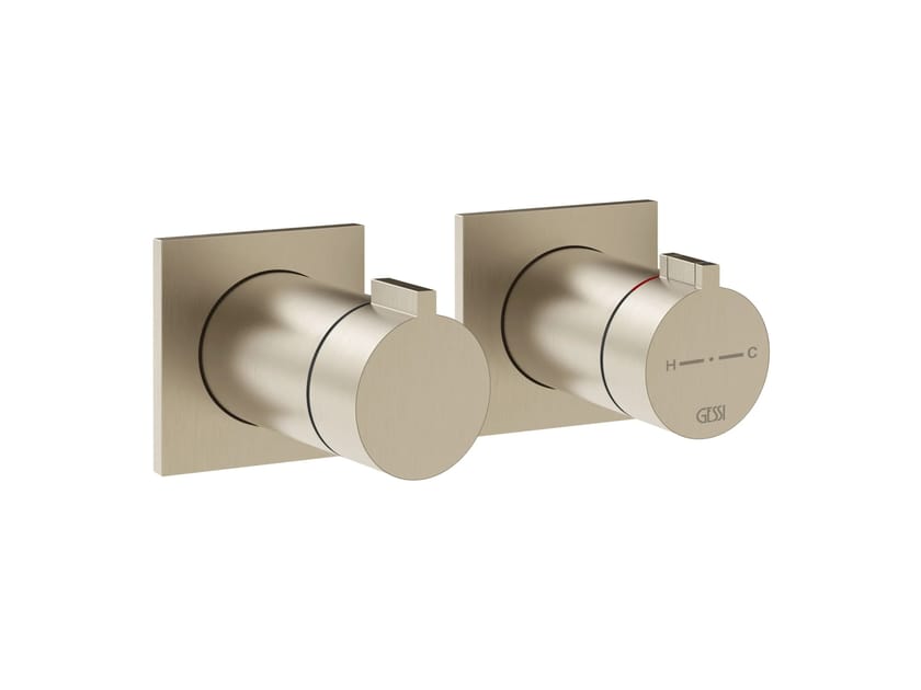 Хром латунь термостатический смеситель для душа Gessi обратный ARCH-00041334