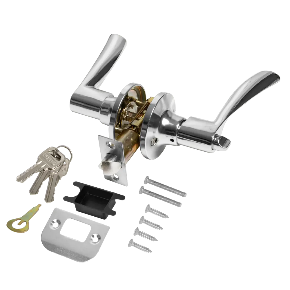 Ручка-защелка EDSON с ключом для межкомнатных дверей 89382198 STLM-1536598 - Вид №2