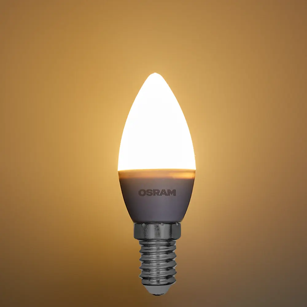 OSRAM LED-лампа свеча 7Вт E14 теплый белый свет для экономного освещения 85100495 STLM-0935808 - Вид №2
