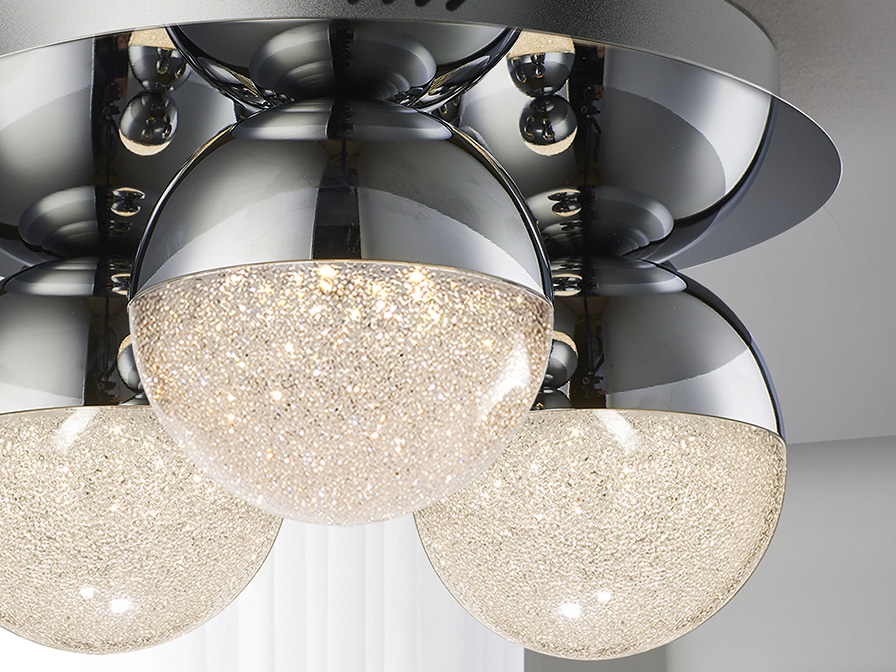 086824 Потолочный светильник 3L Ø30 хром DIM Schuller Sphere - Вид №2