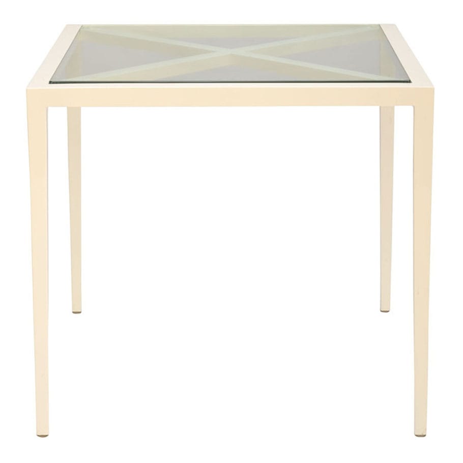 Квадратный стол из алюминия и стекла JANUS et Cie Azimuth ARCH-00127474 - Вид №6