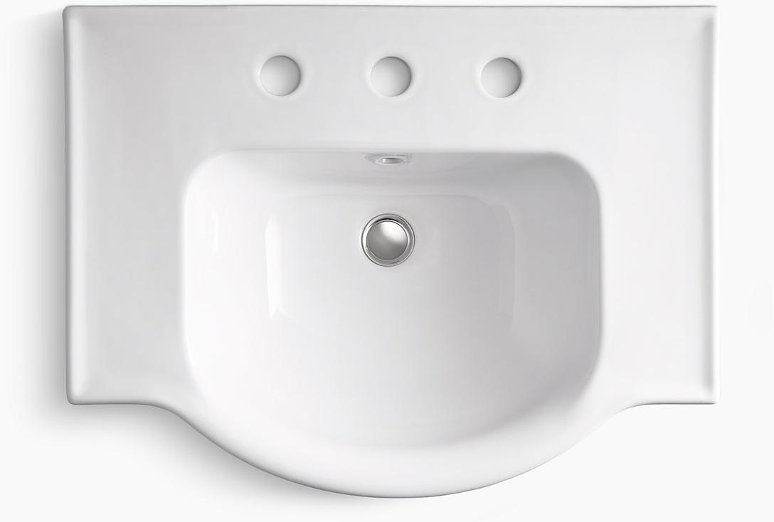 K-5266-8-96 Напольная раковина стоящая прямоугольная Kohler  - Вид №2