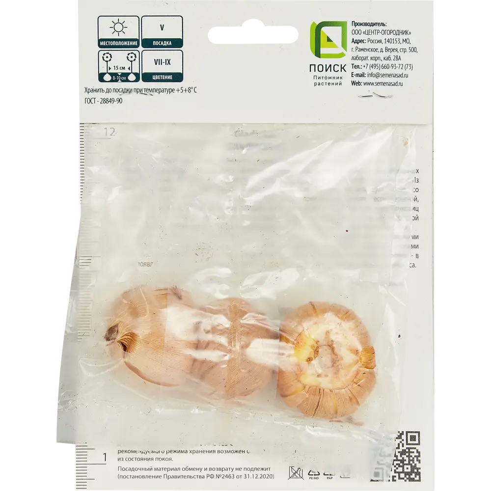 Гладиолус крупноцветковый Прима Верде, 3 шт. 89351794 STLM-2067873 ПОИСК  - Вид №1