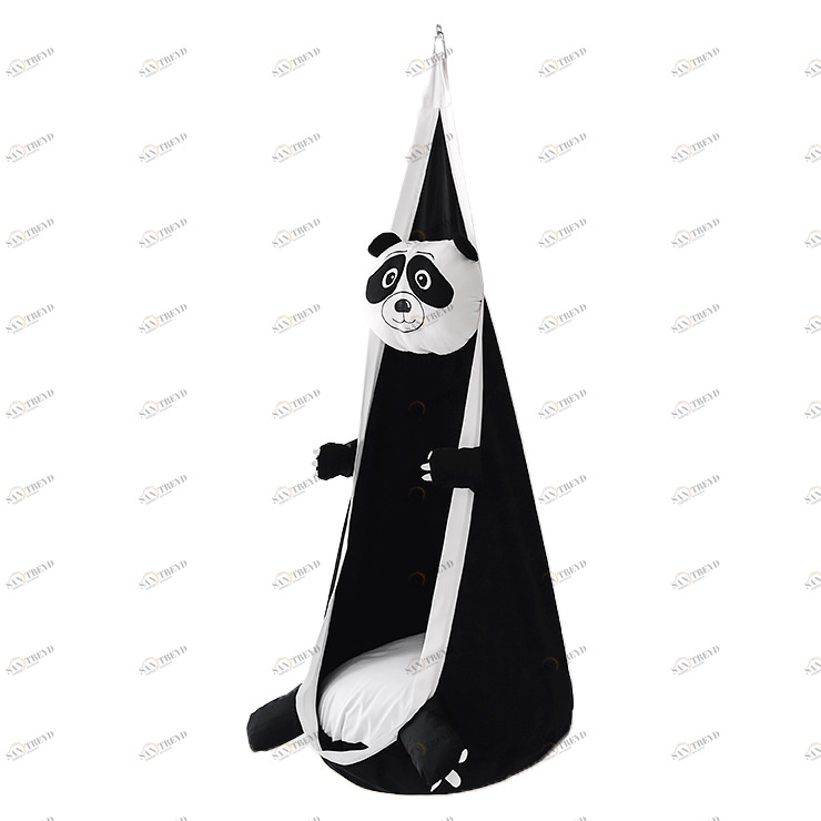 Подвесное кресло-кокон "Панда" ПОКАЧАЙКА  326702 Черный Santreyd 