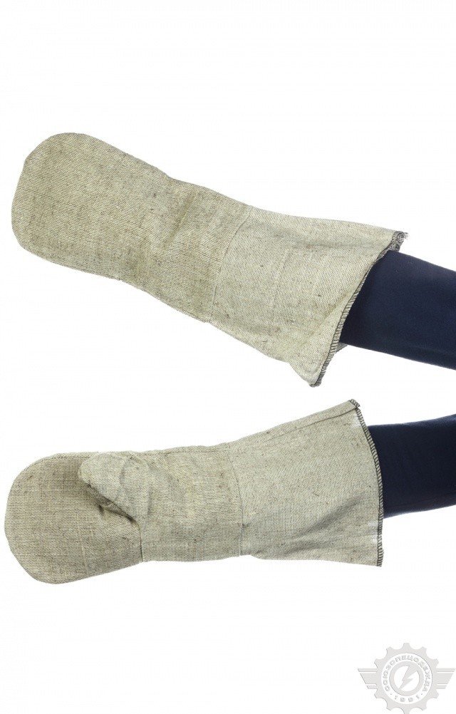 58616 Краги брезентовые для сварщиков  Средства защиты рук  размер Спецодежда 