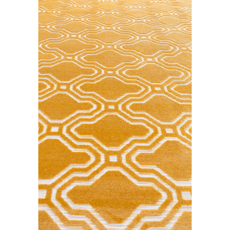 Ковер Feike 160x230 желтый White Label Living 6000176 - Вид №2