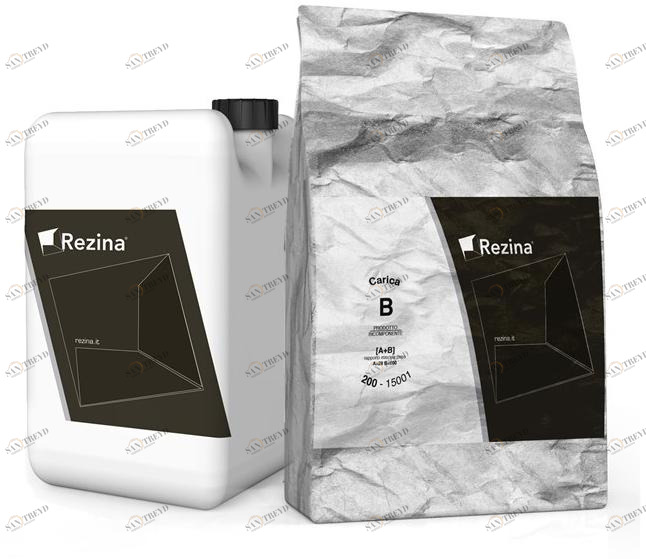 Rezina Двухкомпонентная цементная смесь для декоративного покрытия Zn sun-id-1349285