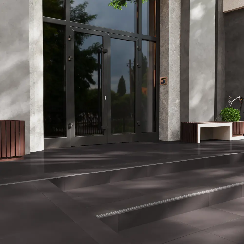 Керамогранит ECOGRES EM10 60×60 см матовый черный для стен 83882076 EcoGamma STLM-0045383 - Вид №5