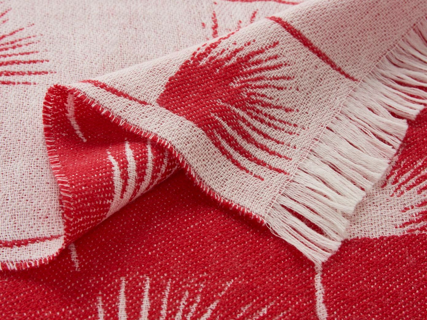 Шерстяной жаккардовый плед K-3 Maiko ARCH-00142356 - Вид №2