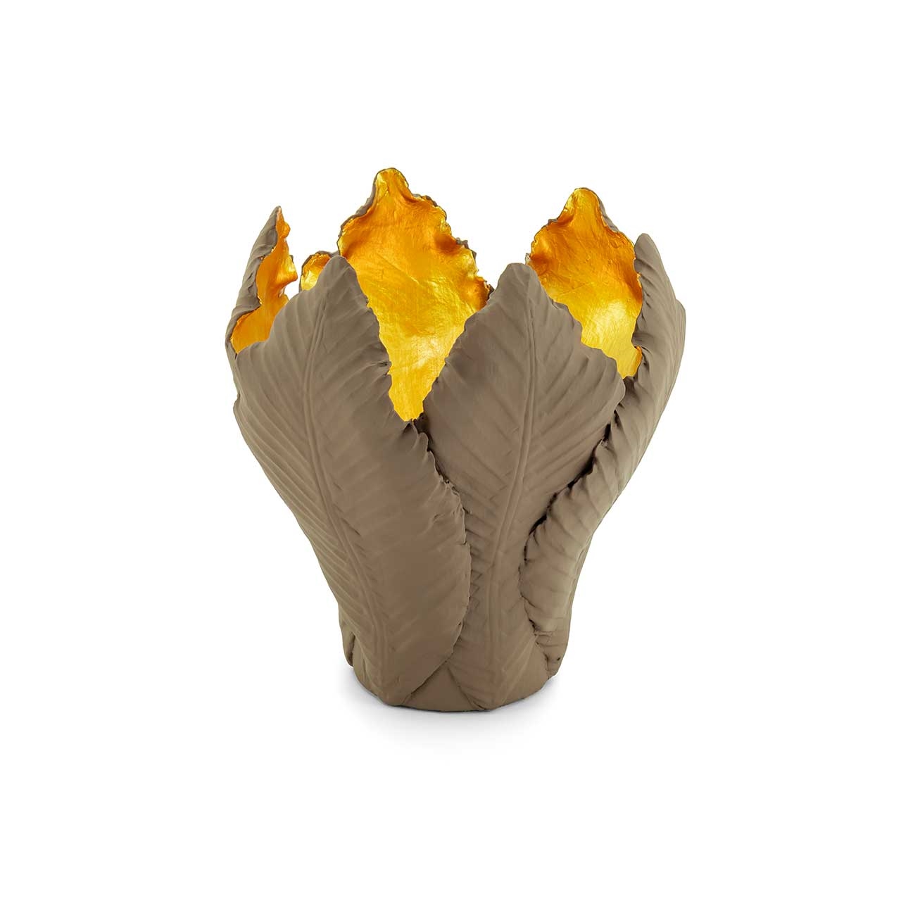 300050-GG ABHIKA ПОДСВЕЧНИК ТЮЛЬПАН GREY/GOLD  - Вид №10