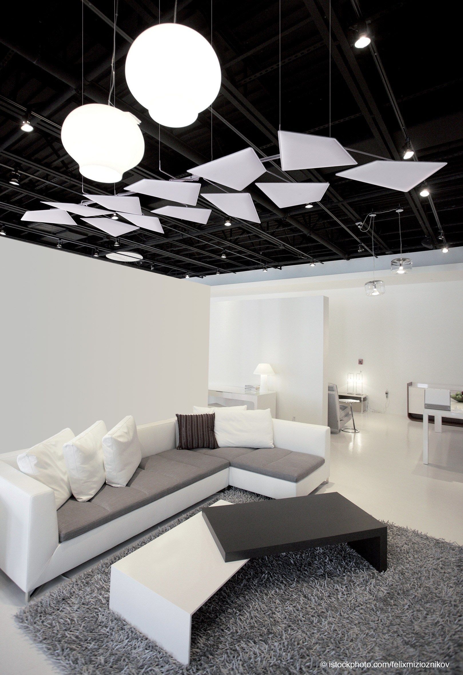 Акустическая подвесная панель из Trevira® CS Caimi Brevetti FLAP ARCH-00102075 - Вид №2